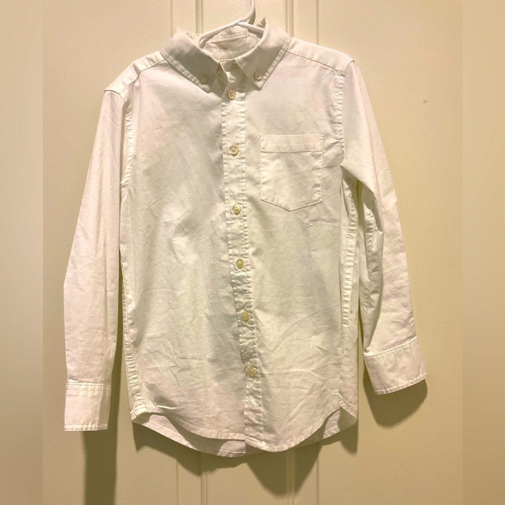 wondrernation boys button shirt  7 - 8
